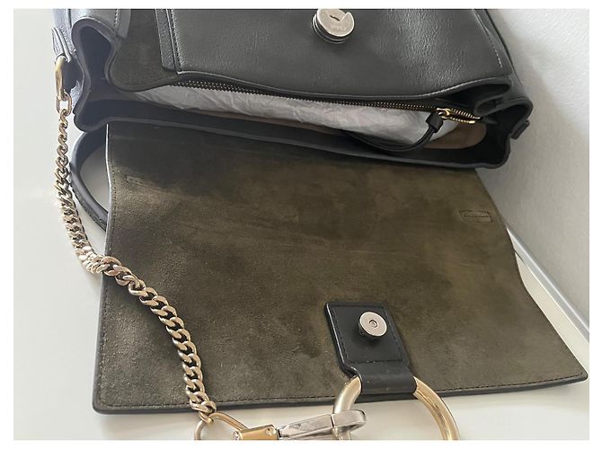 Borsa Chloé FAYE Day Medium Verde Foresta Pelle Verde scuro - vista 8