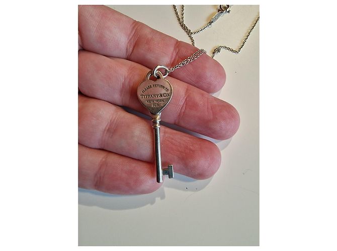 Tiffany & Co Heart Key Return to Tiffany in solid 925 silver - vista 4