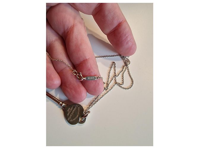 Tiffany & Co Heart Key Return to Tiffany in solid 925 silver - vista 6