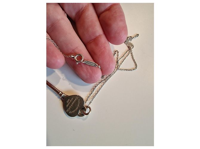 Tiffany & Co Heart Key Return to Tiffany in solid 925 silver - vista 7