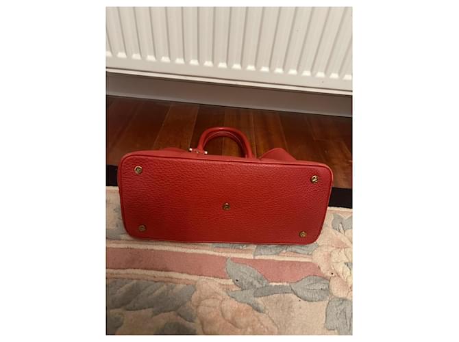 Borsa Tote Chopard in Pelle Rossa Rosso - vista 7