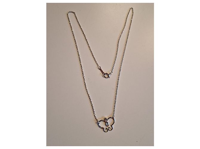 Tiffany & Co Farfalla Paloma Picasso in oro bianco 750/000 e diamante Argento - vista 3