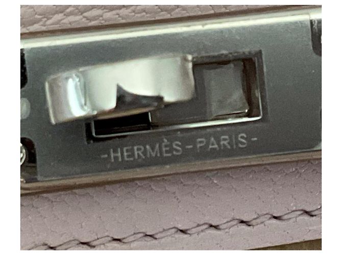 Hermès Mini Kelly II Roxa Clara Cabra Mysore - vista 3