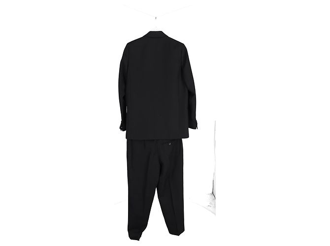 Acne Studios Double Breasted Suit in Black Polyester - Ansicht 6