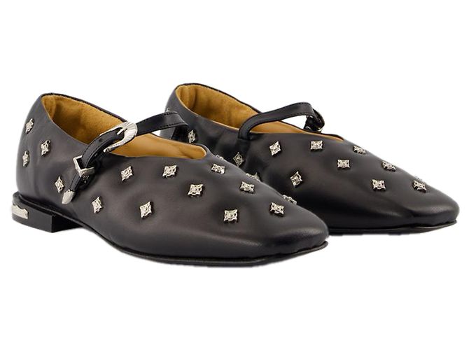 Aj1342 Ballerinas - Toga Pulla - Leather - Black - view 2