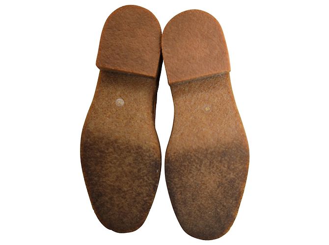 Botines Raquel Loeffler Randall en ante marrón cacao - vista 5