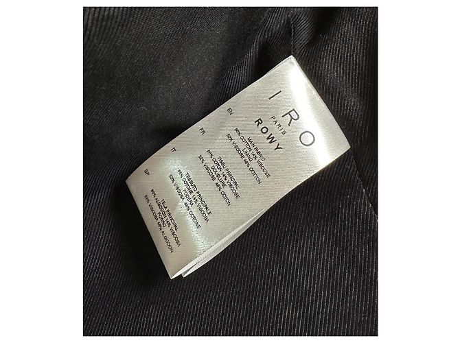 Iro Rowy Tweedjacke Schwarz - Ansicht 7