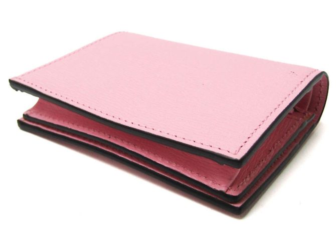 Cartera de cuero para mujer Gucci Bananya 701009 Rosa Multicolor - vista 2