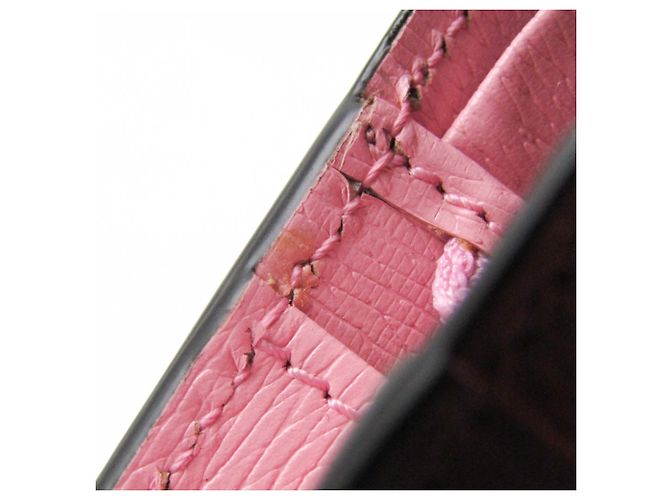 Cartera de cuero para mujer Gucci Bananya 701009 Rosa Multicolor - vista 9