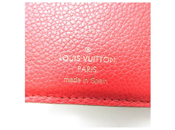 Portafoglio compatto Pallas Monogram Louis Vuitton Marrone Rosso - vista 15