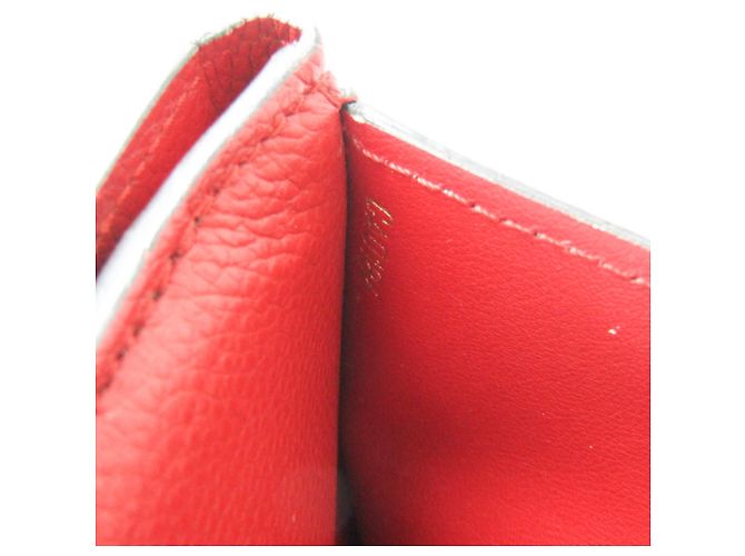 Portafoglio compatto Pallas Monogram Louis Vuitton Marrone Rosso - vista 16