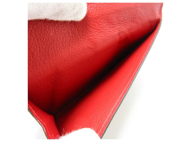 Portafoglio compatto Pallas Monogram Louis Vuitton Marrone Rosso - vista 6