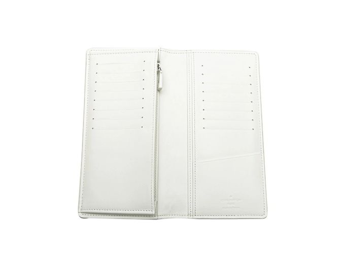 Portafoglio Lungo Brazza NM in Monogramma Empreinte Louis Vuitton Bianco - vista 4