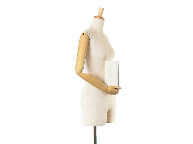 Portafoglio Lungo Brazza NM in Monogramma Empreinte Louis Vuitton Bianco - vista 8