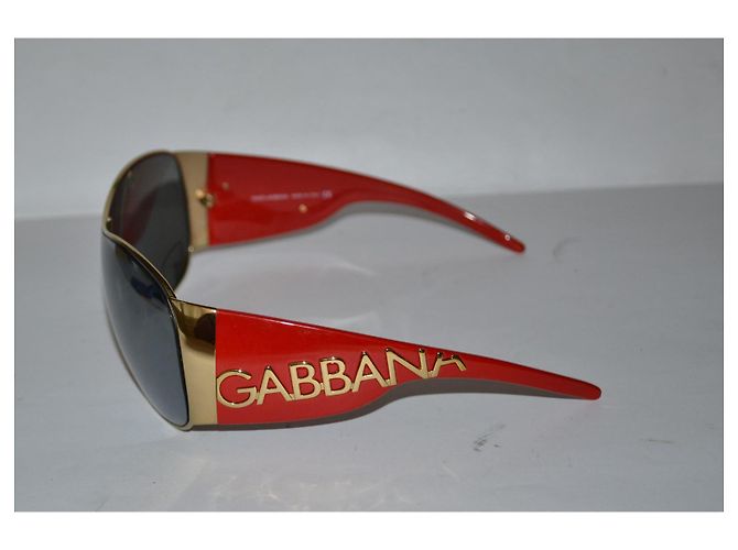 Occhiali da sole Dolce & Gabbana DG2005 Rosso Oro D'oro - vista 3