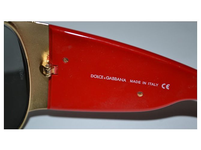 Occhiali da sole Dolce & Gabbana DG2005 Rosso Oro D'oro - vista 6