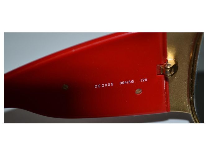 Occhiali da sole Dolce & Gabbana DG2005 Rosso Oro D'oro - vista 7