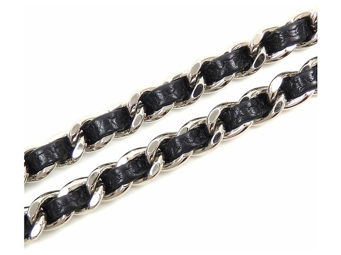 Wallet On Chain Portafoglio Chanel On Chain Nero - vista 3