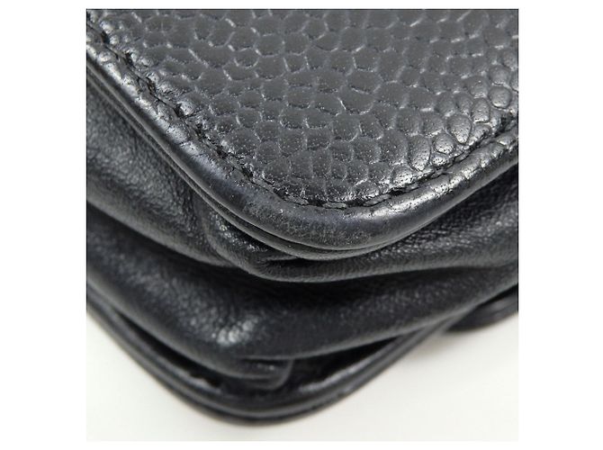Wallet On Chain Portafoglio Chanel On Chain Nero - vista 4