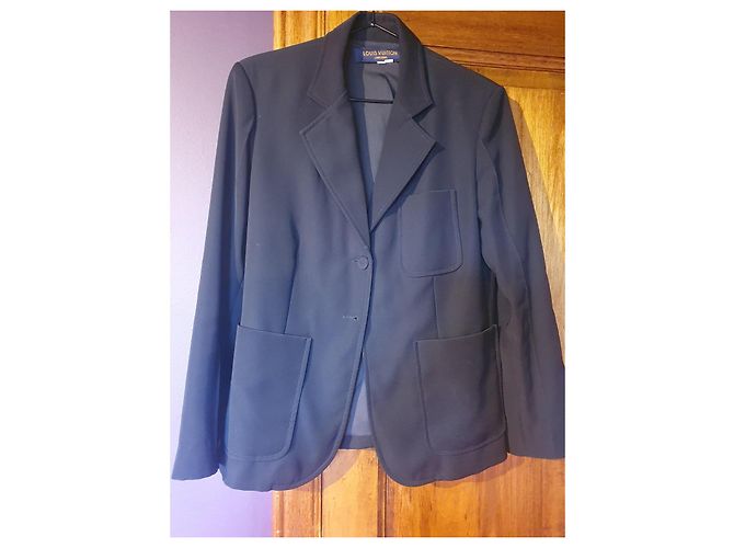 Blazer Uniforme Louis Vuitton Negro - vista 13