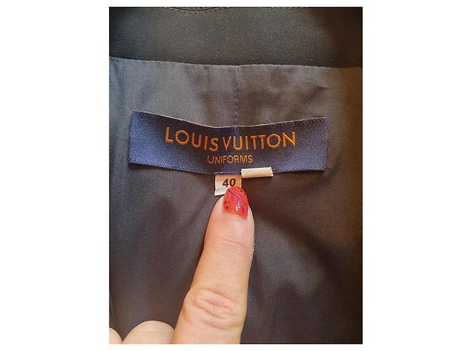 Blazer Uniforme Louis Vuitton Negro - vista 6