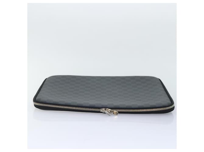 LOUIS VUITTON Custodia per computer Damier Graphite MM PC Case LV Auth 92011A Damier ebene - vista 5