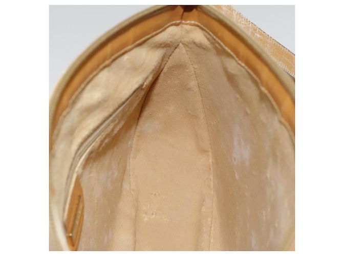 Gucci Borsa a spalla Micro GG Supreme PVC Beige Oro 007 87 0018 Auth ki4930 D'oro - vista 21