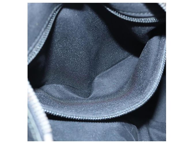 Borsa a spalla GUCCI GG Canvas Web Sherry Line Nera Rossa 181092 Auth bs18559 - vista 20