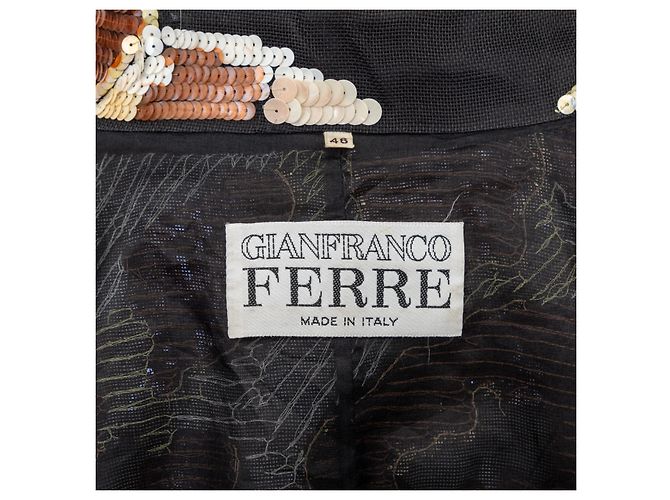Chaqueta adornada con lentejuelas Gianfranco Ferré - vista 15
