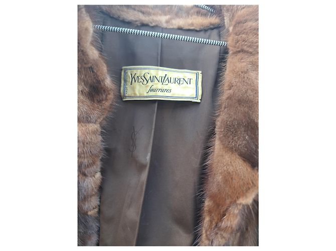 Piel Yves Saint Laurent Castaño - vista 5