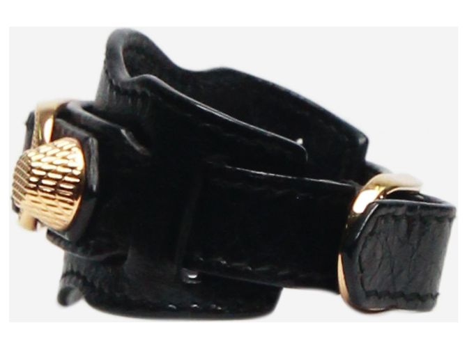 Balenciaga Bracciale da moto nero - vista 2