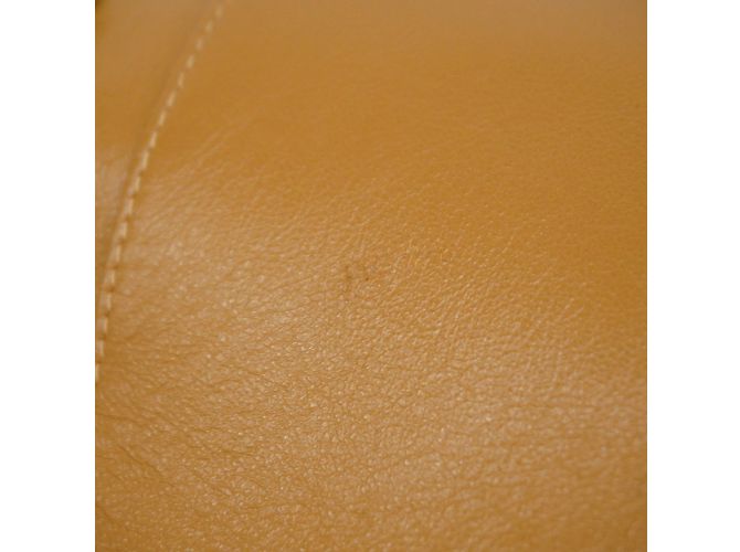 Borsa Chanel Mouton in beige e verde - vista 12