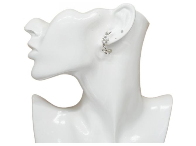 Hermès Pendientes de plata 925 Chaine d'Ancre Anchainée de Hermes - vista 7