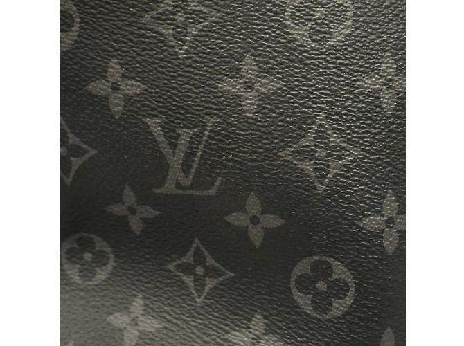 Zaino Steamer Monogram Eclipse di Louis Vuitton Nero - vista 11