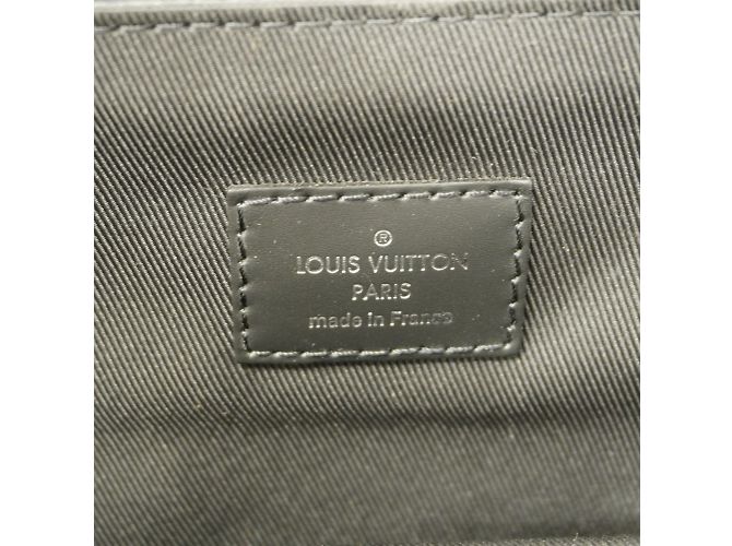 Zaino Steamer Monogram Eclipse di Louis Vuitton Nero - vista 5