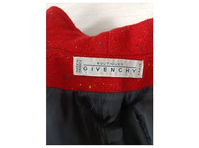 Tailleur rosso Givenchy vintage - vista 3
