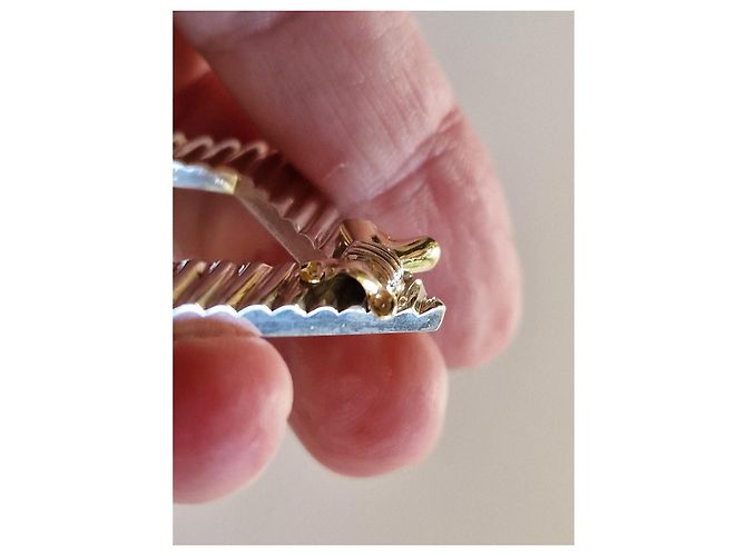 Tiffany & Co Spilla vintage in argento massiccio 925 e oro giallo 750/000 D'oro - vista 6