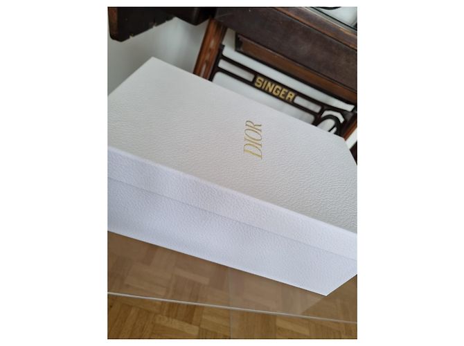 Borsa a tracolla Christian Dior in pelle di vitello nera Nero - vista 9