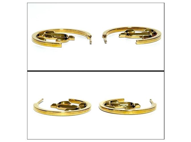 Orecchini a cerchio JC Monogram da donna Jimmy Choo - vista 4
