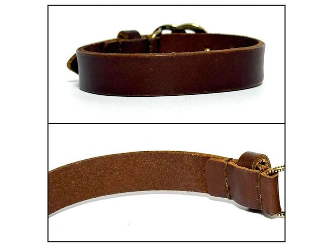 Bracciale in pelle Double G GUCCI - vista 3