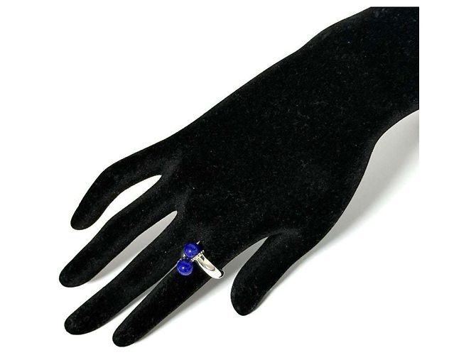 Tiffany & Co Anello combinato in lapislazzuli argento oro per donne Tiffany - vista 10