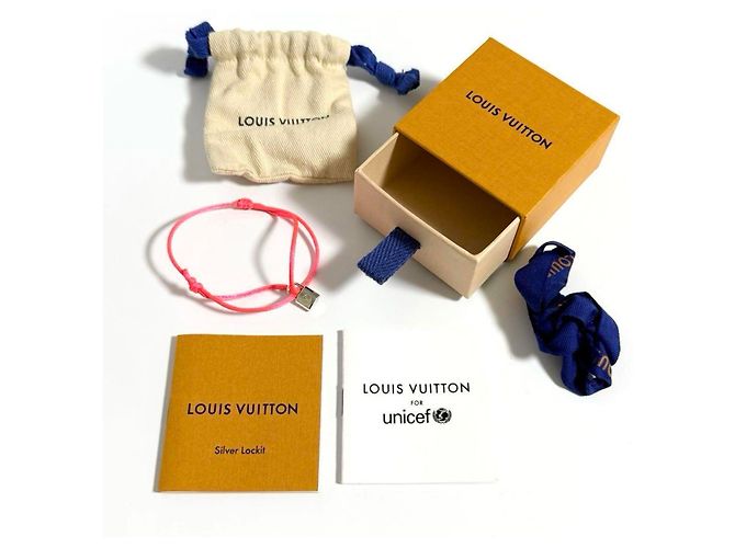 Bracciale charm da donna Louis Vuitton Lockit Rosa - vista 10