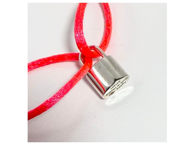 Bracciale charm da donna Louis Vuitton Lockit Rosa - vista 4