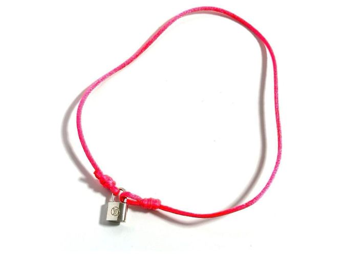 Bracciale charm da donna Louis Vuitton Lockit Rosa - vista 6