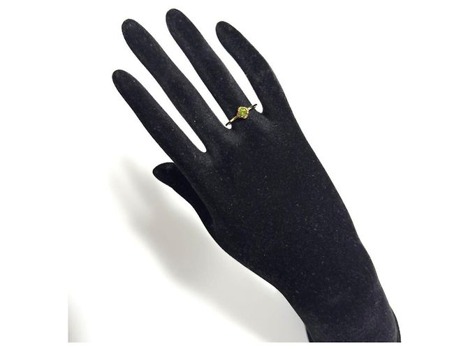 Anello Interlocking G K18 per donne GUCCI D'oro - vista 9
