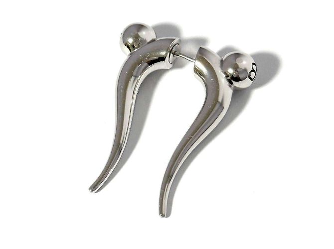 Orecchini Force Double Horn per uomini e donne di Balenciaga - vista 5