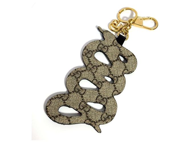 Anello portachiavi con charm a forma di serpente Gucci - vista 2