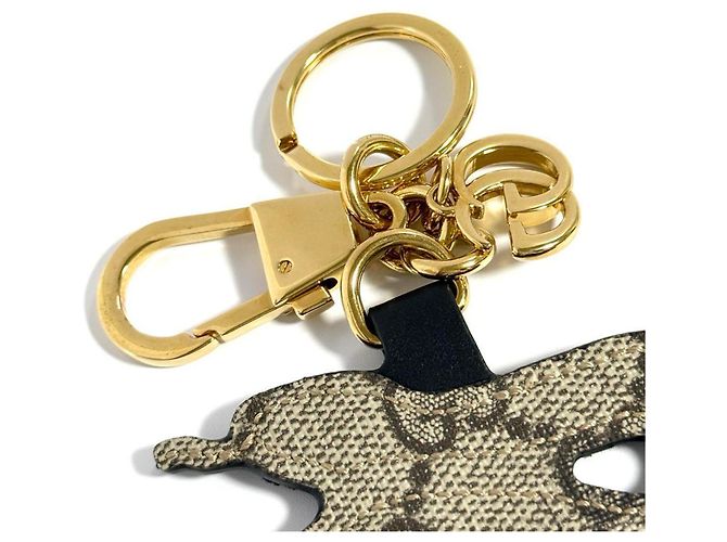 Anello portachiavi con charm a forma di serpente Gucci - vista 6