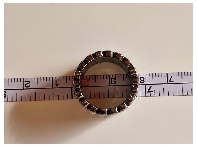 Mauboussin Tennessee-Straße aus 925er Silber rhodiniert mit Ruthenium Anthrazitgrau - Ansicht 6
