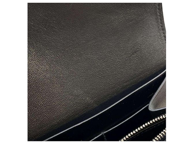 Hermès Portafoglio Compatto Constance Hermes Nero - vista 8